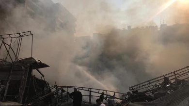 صورة 7 لقطات مروعة من حادث حريق شارع العريش بالهرم