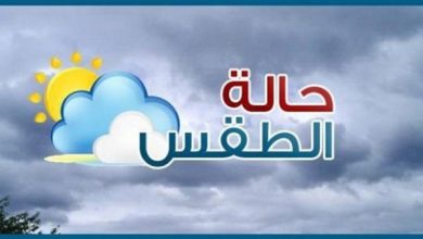 صورة تعرف على حالة الطقس ودرجات الحرارة لغد الجمعة 21-6-2019