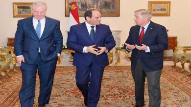 صورة الرئيس السيسي: تسوية القضية الفلسطينية ستغير الواقع الحالي بالمنطقة