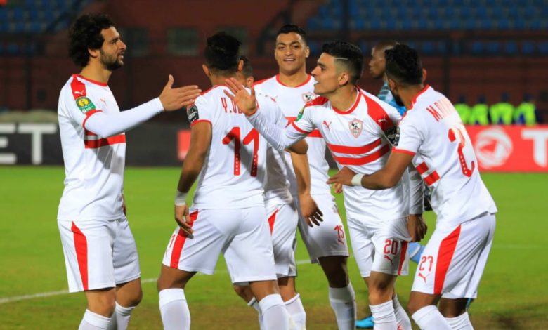 مباراة الزمالك والمقاصة