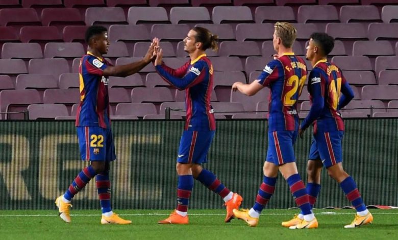 فوز برشلونة على رايو فايكانو