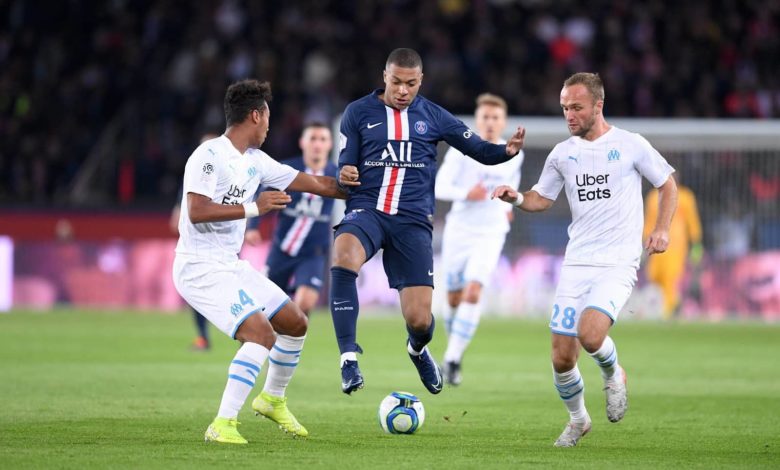 فريقا باريس سان جيرمان ومارسيليا