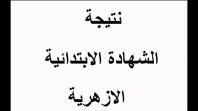 صورة ظهرت الآن.. نتيجة الشهادة الابتدائية الازهرية 2021 بالرقم القومي ورقم الجلوس على بوابة الأزهر الالكترونية