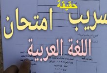 صورة تسريب امتحان اللغة العربية للشهادة الإعدادية 2021 الترم الثاني.. ووزارة التعليم تحسم الجدل