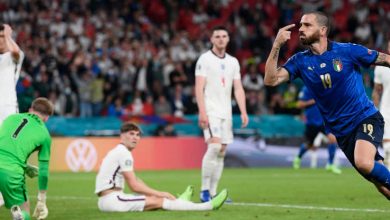 صورة أهداف مباراة إيطاليا وإنجلترا (1-1) اليوم في بطولة أمم أوروبا “يورو 2020”