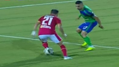 صورة أهداف مباراة الأهلي ومصر المقاصة (4-1) اليوم في الدوري المصري الممتاز