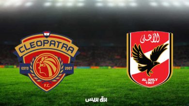 صورة نتيجة مباراة الأهلي وسيراميكا كليوباترا اليوم فى الدوري المصري
