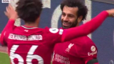 صورة هدف محمد صلاح الملغي اليوم فى بيرنلي بالدوري الانجليزي