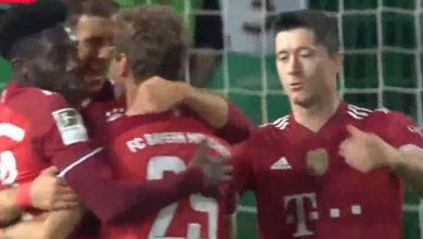 صورة أهداف مباراة بايرن ميونيخ وغرويتر فورت (3-1) اليوم فى الدوري الألماني