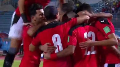 صورة أهداف مباراة مصر وأنجولا (1-0) اليوم فى تصفيات كأس العالم