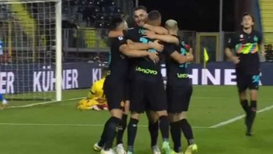 صورة أهداف مباراة انتر ميلان وإمبولي (2-0) اليوم فى الدوري الايطالي