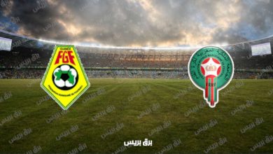 صورة القنوات المفتوحة الناقلة لمباراة المغرب وغينيا فى تصفيات كأس العالم