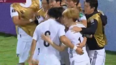 صورة أهداف مباراة عمان واليابان (0-1) اليوم في تصفيات كأس العالم