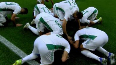 صورة أهداف مباراة الجزائر والسودان (4-0) اليوم فى كأس العرب