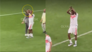 صورة لاعب الزمالك شيكابالا يفقد أعصابه ويذهب لفريق الأهلي ليتهمه بالرشوة والسرقة على الهواء مباشرة