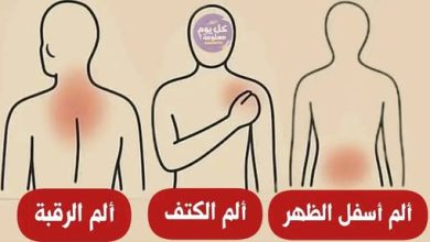 صورة آلام الظهر والكتف والرقبة وخدر الأصابع وألم الصدر: الأسباب والعلاج